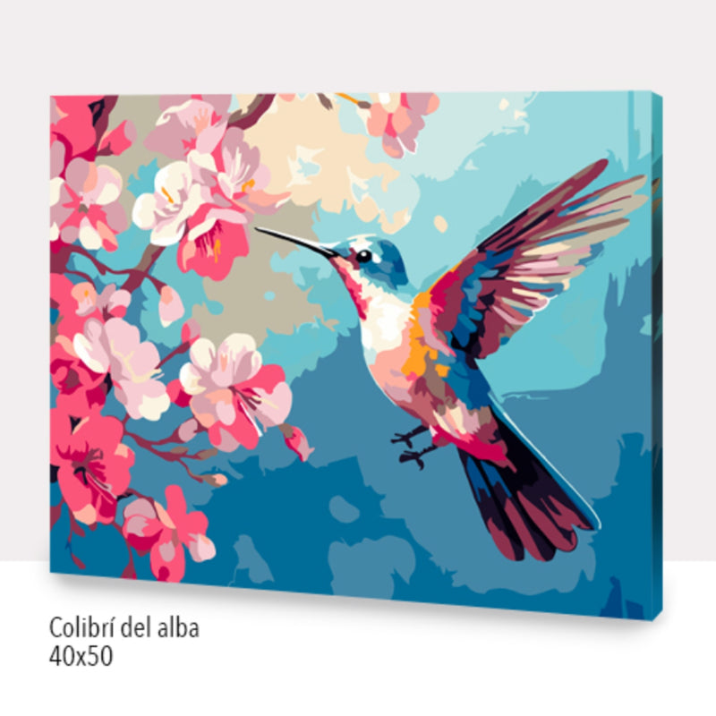 Colibrí del Alba (40x50 cm)