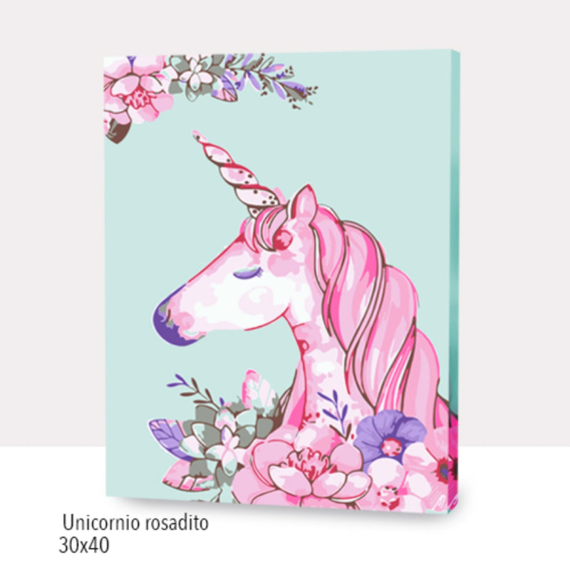 Unicornio Rosadito (40x40 cm)