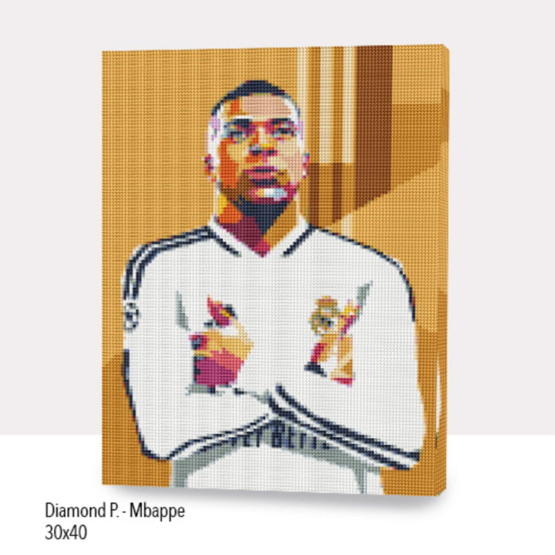 Kit Diamond Painting Con Bastidor: Mbappé