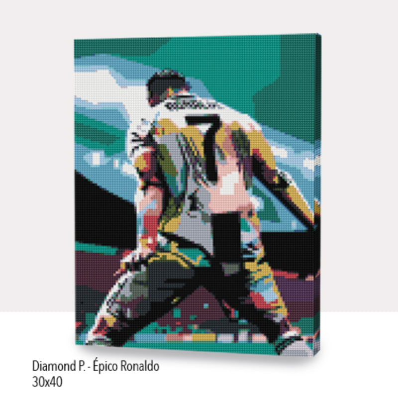 Mosaico Diamond: Épico Ronaldo