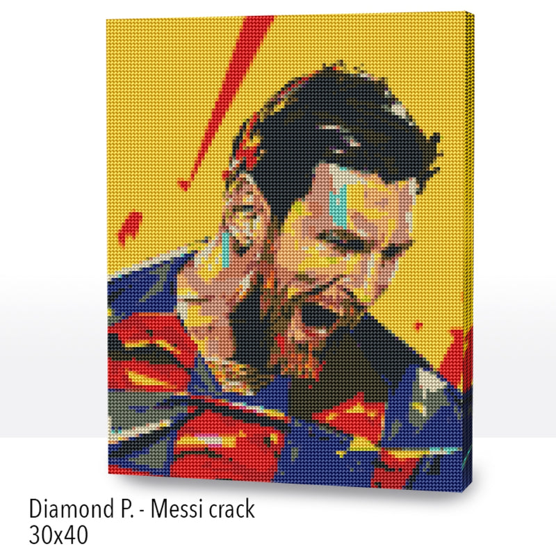 Mosaico Diamond: Messi Crack