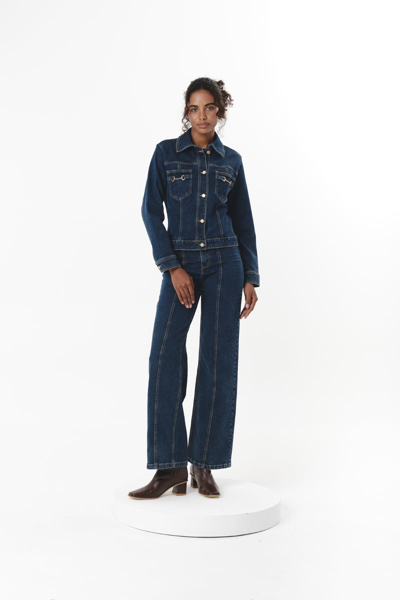 Amelie Jacket Vintage Blue