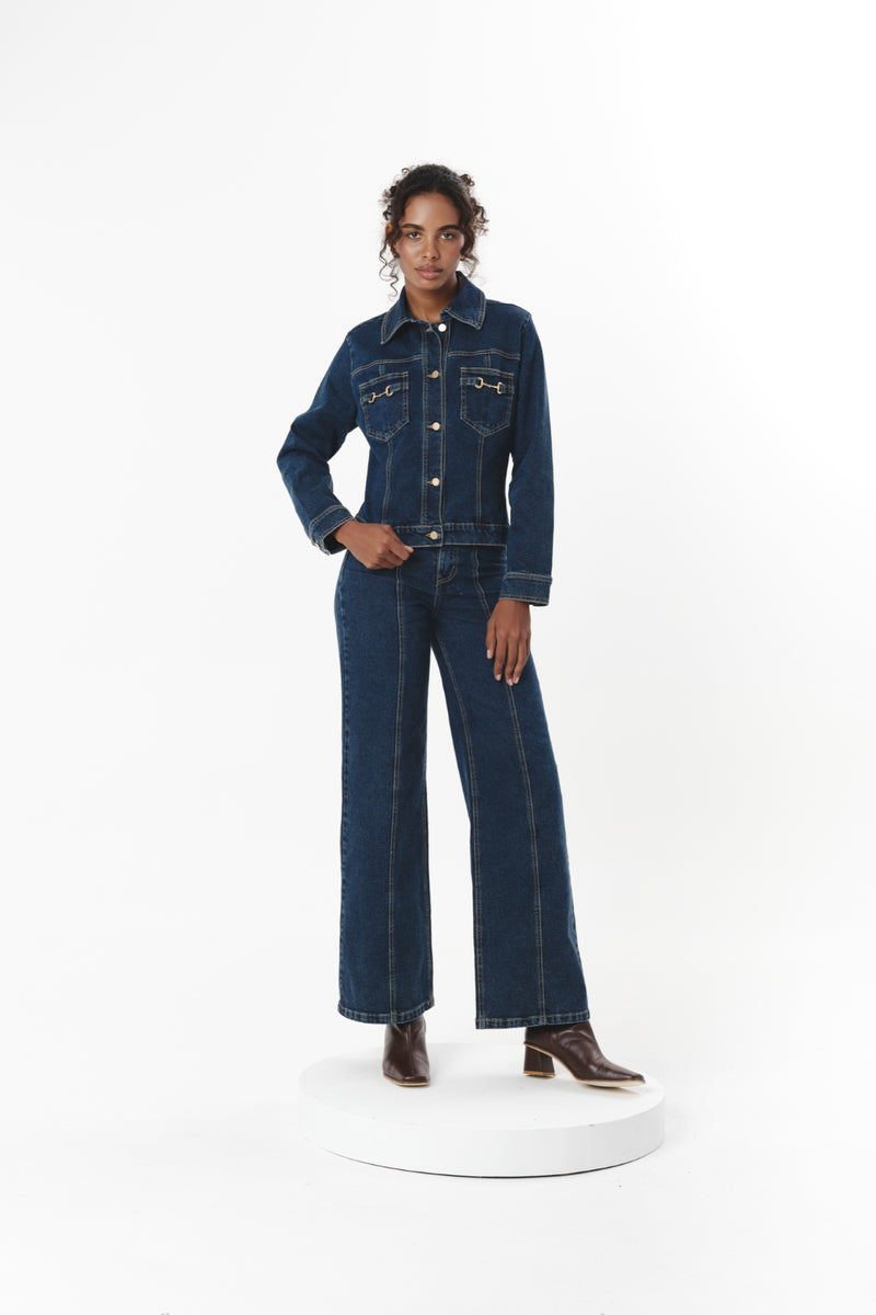 Amelie Jacket Vintage Blue