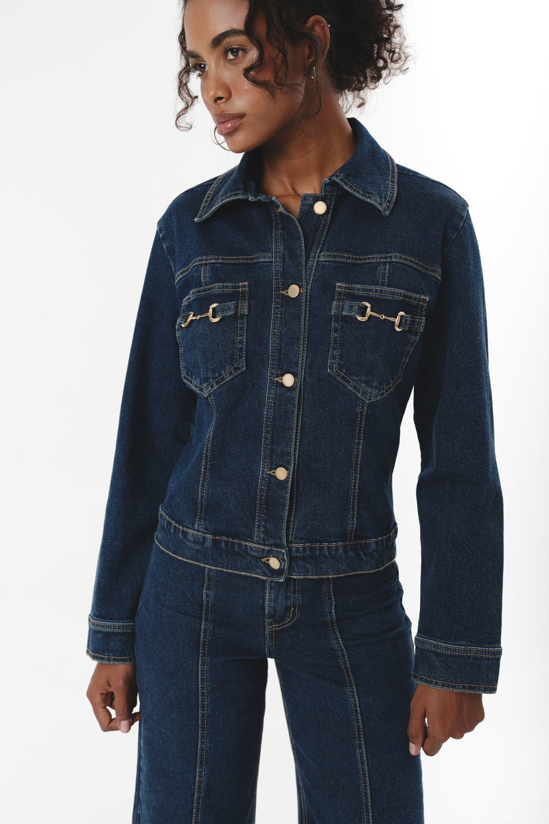 Amelie Jacket Vintage Blue