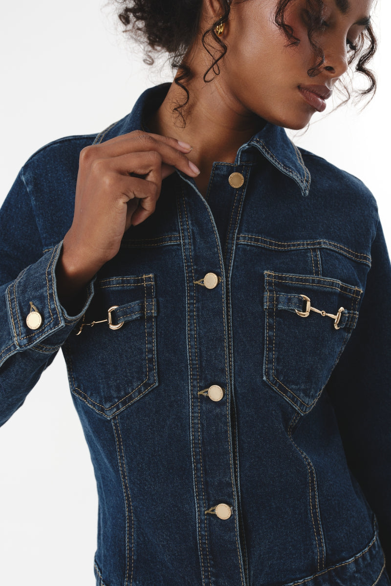 Amelie Jacket Vintage Blue